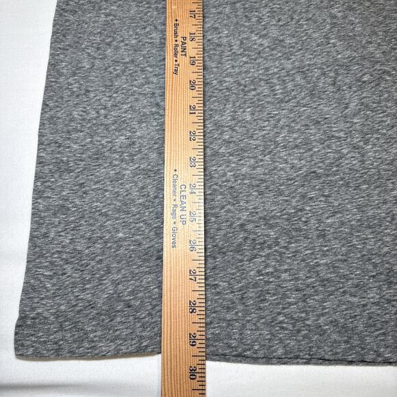 Depart West Mens Heather Gray Tee Shirt Crew Neck Short Sleeve Size XL Soft EUC - Picture 7 of 11